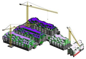 Bild eines BIM Modells im Hochbau