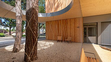 Foto von Holzpavillon Wien