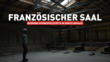 Video von den Bauarbeiten für den französischen Saal