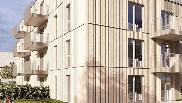 Foto der Visualisierung ConPact Bauweise