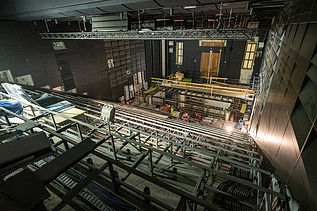 Foto vom Opernsaal im Ausbau