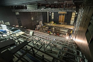 Foto vom Opernsaal im Ausbau