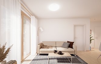 Foto von Visualisierung Innenraum 