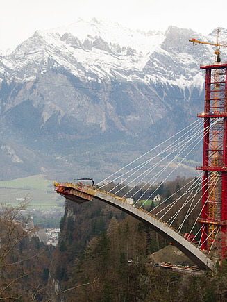 Bild von Brückenbau in Österreich