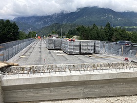 Foto von Baustelle A12 Vomp