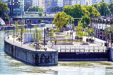 Schwimmende Gärten Wien Foto von den Schwimmenden Gärten in Wien