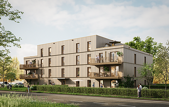 Foto von Visualisierung TETRIQX Haus