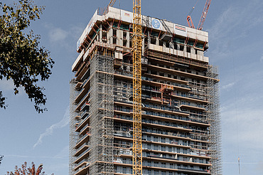 Foto von Wohnhochhaus „Grünblick“ im Viertel Zwei