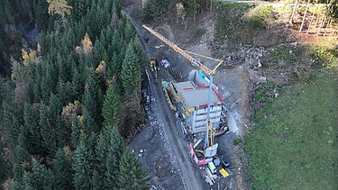 Foto von Baustelle im Zillertal/ Kraftwerk