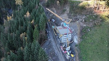 Foto von Baustelle im Zillertal/ Kraftwerk