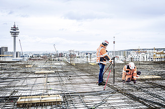 Wohnbau in Wien Foto von Hochbau in Wien