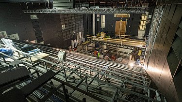 Foto vom Opernsaal im Ausbau