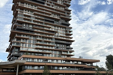 Foto von Wohnhochhaus „Grünblick“ im Viertel Zwei