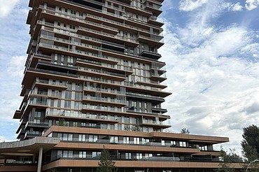 Wohnhochhaus „Grünblick“ im Viertel Zwei Foto von Wohnhochhaus „Grünblick“ im Viertel Zwei