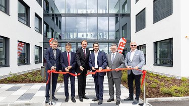 Foto der Eröffnung des neuen STRABAG Standorts in St. Pölten