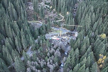 Foto von Baustelle im Zillertal 