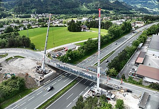 Foto von Baustelle A12 Vomp