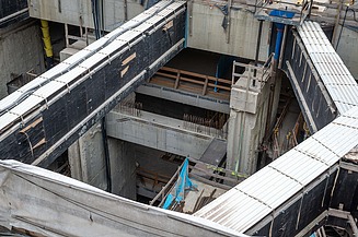 U-Bahnbau in Wien Bild von U-Bahnbau in Wien