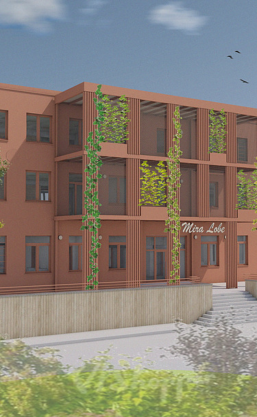 Foto von Fassade Mira-Lobe-Schule