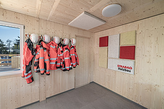 Foto von Innenraum Holzcontainer mieten