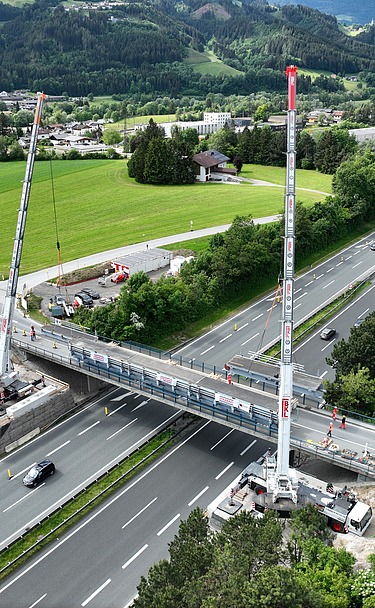 Foto von Baustelle A12 Vomp
