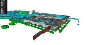 BIM-Modell eines Schulbaus in Wien Bild eines BIM-Modells eines Schulbaus in Wien
