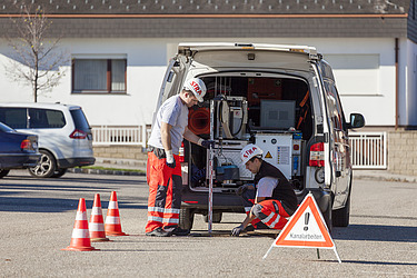 Foto von Kanaltechnikern