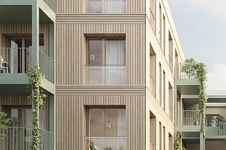 Foto von Visualisierung Holzhybrid