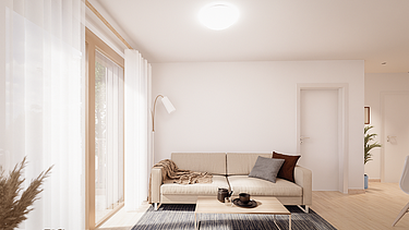 Foto von Visualisierung Innenraum 