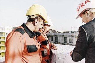 Bild von Arbeiten im Straßenbau