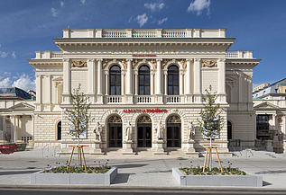 Foto vom renovierten Künstlerhaus in Wien