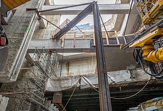 Foto vom U-Bahn-Ausbau in Wien