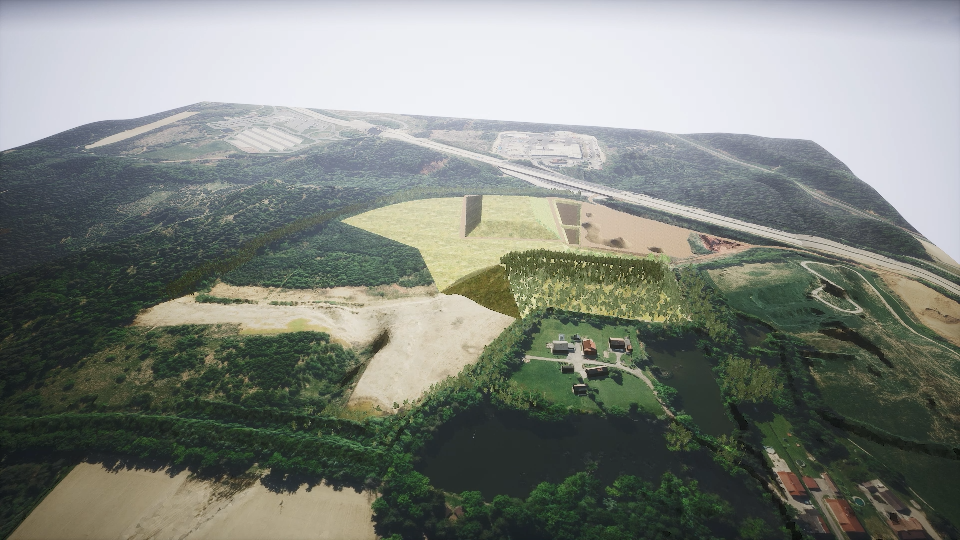 Deponiehügel in Premstätten, Betriebsphase