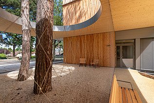 Foto von Holzpavillon Wien